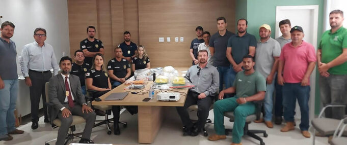 Polícia Civil participa de encontros com produtores rurais para tratar sobre a segurança nas propriedades rurais em Unaí