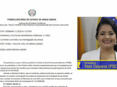 DECISÃO JUDICIAL PRORROGA AFASTAMENTO DE NAIR DAYANA POR MAIS 30 DIAS