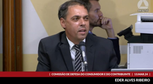 “COORD. REGIONAL FÓRUM PROCONS MINEIROS, EDER ALVES RIBEIRO, REPRESENTA UNAÍ NA REUNIÃO DEFESA DO CONSUMIDOR NA ALMG”