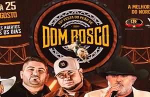 PORTAL ILUMINAR NA 15ª FESTA DE PEÃO DE DOM BOSCO: QUATRO DIAS DE EMOÇÃO E MÚSICA EM DOM BOSCO, MG