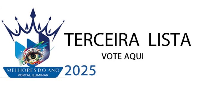 (TERCEIRA LISTA) DOS MELHORES DO ANO 2025)