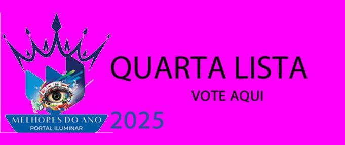 (QUARTA LISTA) DOS MELHORES DO ANO 2025)