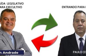 EDIMILTON ANDRADE ASSUME COMO BRAÇO DIREITO DO PREFEITO E PAULO CÉSAR RETORNA À CÂMARA MUNICIPAL