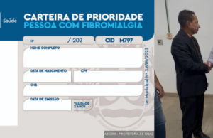 Unaí em Ação: Pessoas com Fibromialgia Já Podem Solicitar Carteirinha de Identificação