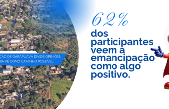 RESULTADO: MAIORIA VÊ EMANCIPAÇÃO DE GARAPUAVA COMO CAMINHO POSSÍVEL, APESAR DAS DÚVIDAS