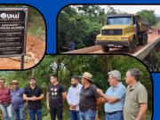 NOVA PONTE SOBRE O CÓRREGO DA ALIANÇA FORTALECE O DESENVOLVIMENTO RURAL EM UNAÍ