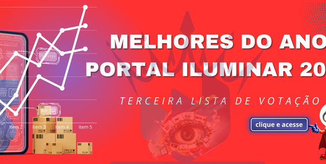 TERCEIRA LISTA DE VOTAÇÃO (PRÊMIO PORTAL ILUMINAR – INTERNET 2026)