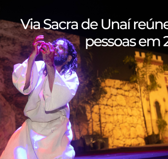 Via Sacra de Unaí reúne mais de 11 mil pessoas em 2026