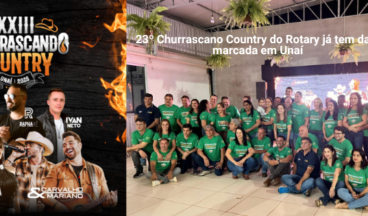 23º Churrascano Country do Rotary já tem data marcada em Unaí