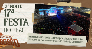 Manu Batidão e Rafinha encerram a 17ª Festa do Peão de Dom Bosco com shows marcantes e muita emoção