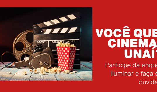 🎬 Você quer um cinema em Unaí? Participe da enquete do Portal Iluminar! Envie para mais pessoas.