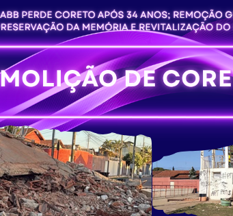 PRAÇA DA AABB PERDE CORETO APÓS 34 ANOS; REMOÇÃO GERA DEBATE ENTRE PRESERVAÇÃO DA MEMÓRIA E REVITALIZAÇÃO DO ESPAÇO