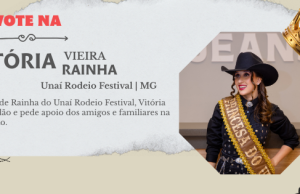 VITÓRIA VIEIRA DESTACA GRATIDÃO E PEDE APOIO NA DISPUTA PELO TÍTULO DE RAINHA DO UNAÍ RODEIO FESTIVAL