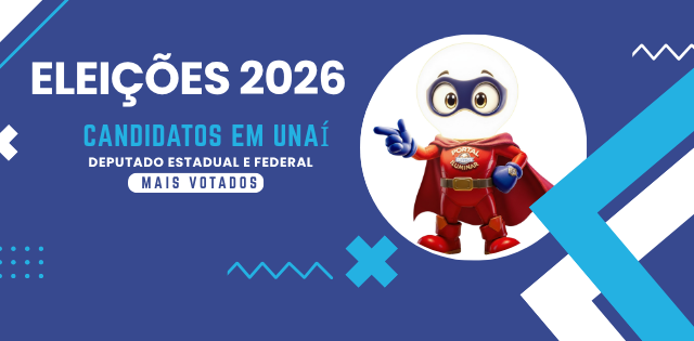 ELEIÇÕES 2026: VEJA OS CANDIDATOS A DEPUTADO ESTADUAL E FEDERAL MAIS VOTADOS EM UNAÍ